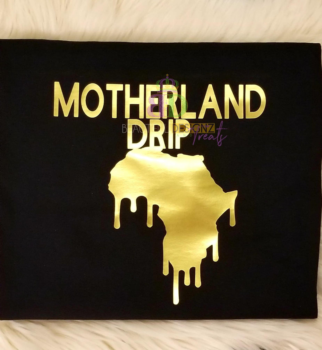 Mother land drip short sleeve shirt